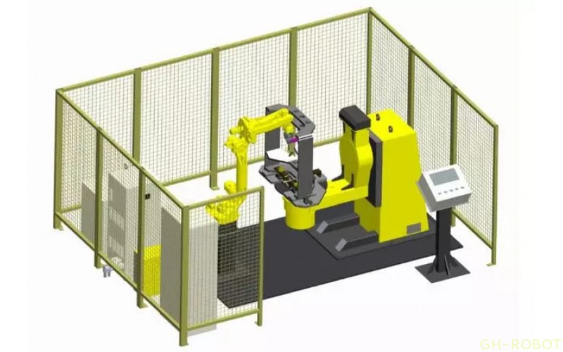 一文看懂七種焊接機器人工作站組合方式